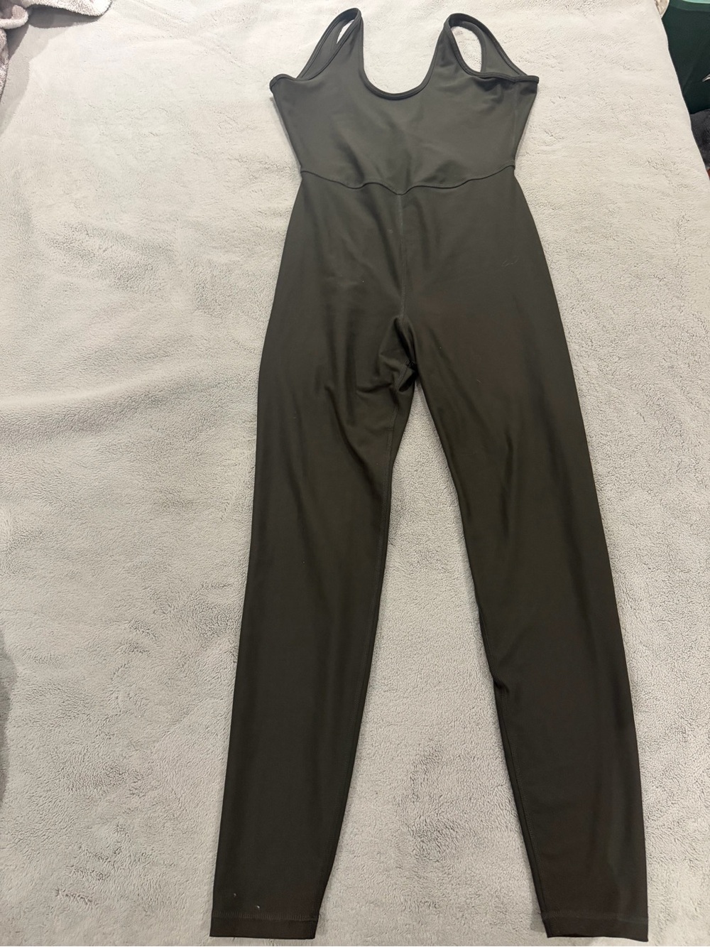 Old Navy Olive Green Sleeveless Jumpsuit